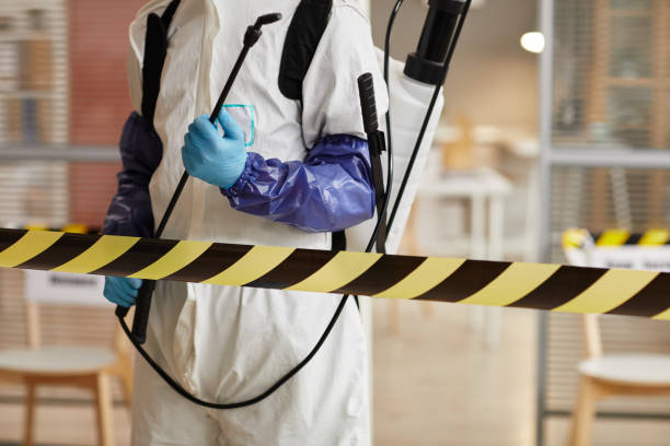 Professional Biohazard Cleanup technician working in Fairview, OR